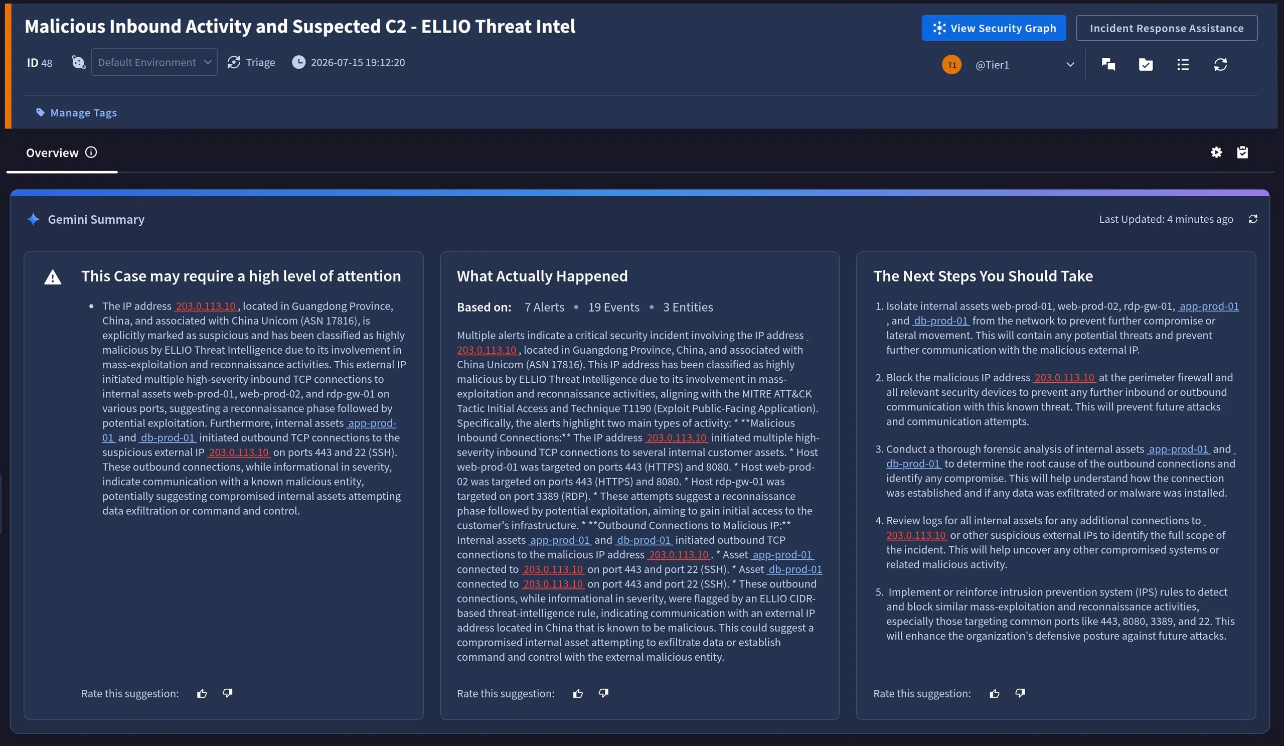ELLIO Threat Intel for Google SecOps